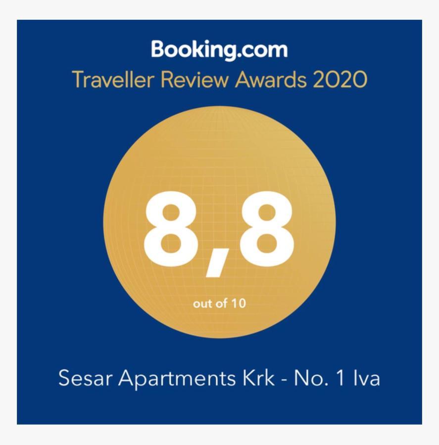 Sesar Apartments Krk - No. 1 Iva Krk Town Eksteriør bilde